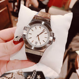 Maserati Potenza Silver Dial Brown Leather Strap Watch For Women - R8851108506 Authentic Buy Shop Now