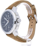 Maserati Successo Black Dial Beige Leather Strap Watch For Men - R8851121004 Authentic Buy Shop Now