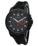 Maserati SFIDA Chronograph Quartz Stainless Steel Black Dial Watch For Men - R8851123007 Authentic Buy Shop Now