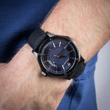 Maserati Circuito Blue Dial Black Leather Strap Watch For Men - R8851127002 Authentic Buy Shop Now