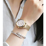 Maserati Epoca Mother of Pearl Dial Yellow Gold Mesh Strap Watch For Women - R8853118502 Authentic Buy Shop Now