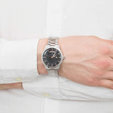 Maserati Tradizione Black Dial Silver Steel Strap Watch For Men - R8853125002 Authentic Buy Shop Now
