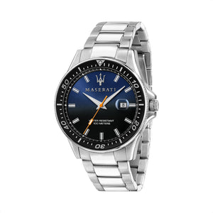 Maserati SFIDA Quartz Bue Dial Stainless Steel Watch For Men - R8853140001 Authentic Buy Shop Now