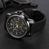 Maserati Successo Black Dial Black Rubber Strap Watch For Men - R8871621011 Authentic Buy Shop Now