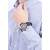Maserati SFIDA 44mm Black Silicon Chronograph Watch For Men - R8871640002 Authentic Buy Shop Now