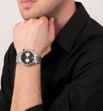 Maserati Legend Chronograph Black Dial Stainless Steel Watch For Men - R8873638001 Authentic Buy Shop Now