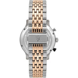 Maserati Legend Chronograph Ivory White Dial Two Tone Steel Strap Watch For Men - R8873638002 Authentic Buy Shop Now