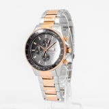 Maserati SFIDA Black Dial Two Tone Steel Strap Watch For Men - R8873640014 Authentic Buy Shop Now