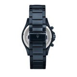 Maserati SFIDA Chronograph Blue Dial Blue Steel Strap Watch For Men - R8873640023 Authentic Buy Shop Now