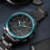 Maserati Traguardo Aqua Edition Black Dial Black Steel Strap Watch For Men - R8873644002 Authentic Buy Shop Now