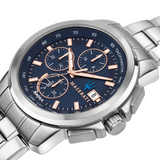 Maserati Successo 44mm Solar Blue Stainless Steel Watch For Men - R8873645004 Authentic Buy Shop Now