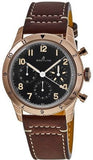 Breitling Avi 1953 Edition Black Dial Brown Leather Strap Watch for Men - RB0920131B1X1 Authentic Buy Shop Now