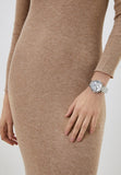 Guess Solstice Diamonds Silver Dial Silver Steel Strap Watch for Women - GW0403L1 Authentic Buy Shop Now