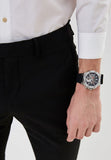 Guess Third Grear Multi Function Black Dial Black Rubber Strap Watch for Men- GW0334G1 Authentic Buy Shop Now