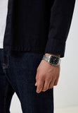 Fossil Inscription Multifunction Black Dial Silver Steel Strap Watch for Men - BQ2655 Authentic Buy Shop Now