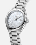 Tag Heuer Formula 1 Mother of Pearl White Dial Silver Steel Strap Watch for Women - WBJ1318.BA0666 Authentic Buy Shop Now