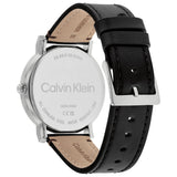 Calvin Klein City Silver Dial Black Steel Strap Watch for Men - K2G2G1CX Authentic Buy Shop Now