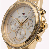 Tommy Hilfiger Ari Diamonds White Dial Cream Leather Strap Watch for Women - 1781982 Authentic Buy Shop Now