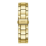 Guess Solar Chronograph Diamonds White Dial Gold Steel Strap Watch for Women - W1069L2 Authentic Buy Shop Now