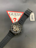 Guess Momentum Black Dial Black Rubber Strap Watch for Men - GW0263G4 Authentic Buy Shop Now