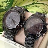 Michael Kors Bradshaw Black Dial Black Steel Strap Watch for Men - MK5550 Authentic Buy Shop Now