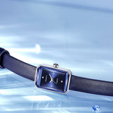 Swarovski Uptown Crystal Blue Dial Blue Leather Strap Watch for Women - 5547713 Authentic Buy Shop Now