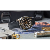Seiko Prospex 1965 Diver's Modern Re-Interpretation Automatic Brown Dial Black Rubber Strap Watch For Men - SPB147J1 Authentic Buy Shop Now