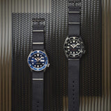 Seiko 5 Sports Automatic Blue Dial Black NATO Strap Watch for Men - SBSA098 Authentic Buy Shop Now