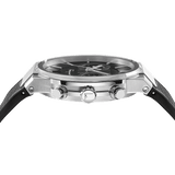 Salvatore Ferragamo Sapphire Chrono Black Dial Black Silicone Strap Watch for Men - SFME00121 Authentic Buy Shop Now
