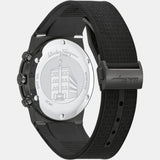 Salvatore Ferragamo Sapphire Chrono Black Dial Black Rubber Strap Watch for Men - SFME00621 Authentic Buy Shop Now