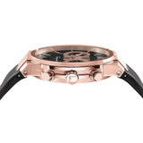 Salvatore Ferragamo Sapphire Chrono Black Dial Black Rubber Strap Watch for Men - SFME00721 Authentic Buy Shop Now