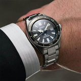 Seiko Prospex Automatic Diver Black Dial Silver Steel Strap Watch For Men - SPB051J1 Authentic Buy Shop Now