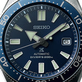 Seiko Prospex Analogue Automatic Diver Blue Dial Black Rubber Strap Watch For Men - SPB053J1 Authentic Buy Shop Now