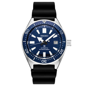Seiko Prospex Analogue Automatic Diver Blue Dial Black Rubber Strap Watch For Men - SPB053J1 Authentic Buy Shop Now