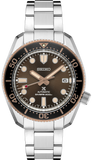 Seiko Prospex Sea Diver Automatic Brown Dial Silver Steel Strap Watch For Men - SPB240J1 Authentic Buy Shop Now