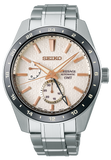 Seiko Presage Sharp Edged Series Automatic GMT Champagne Dial Silver Steel Strap Watch For Men - SPB273J1 Authentic Buy Shop Now