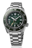 Seiko Prospex GMT Divers Automatic Marine Green Dial Silver Steel Strap Watch For Men - SPB381J1 Authentic Buy Shop Now