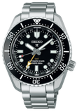 Seiko Prosprex Dark Depths GMT Automatic Black Dial Silver Steel Strap Watch For Men - SPB383J1 Authentic Buy Shop Now