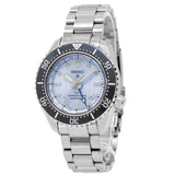 Seiko Prospex Limited Edition Automatic GMT Glacier Blue Dial Silver Steel Strap Watch For Men - SPB385J1 Authentic Buy Shop Now