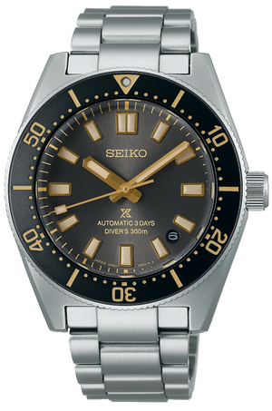 Seiko Prospex 55th Anniversary Edition Brown Dial Silver Steel Strap Watch For Men - SPB145J1 Authentic Buy Shop Now