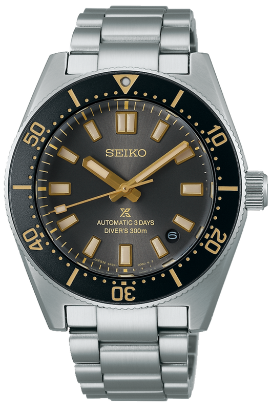 Seiko Prospex 55th Anniversary Edition Brown Dial Silver Steel Strap Watch For Men - SPB145J1 Authentic Buy Shop Now