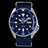 Seiko 5 Sports Automatic SKX Blue Dial Blue NATO Strap Watch For Men - SRPD51K2 Authentic Buy Shop Now