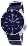 Seiko 5 Sports Automatic SKX Blue Dial Blue NATO Strap Watch For Men - SRPD51K2 Authentic Buy Shop Now