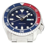 Seiko 5 Sports Automatic Blue Dial Silver Steel Strap Watch For Men - SRPD53K1 Authentic Buy Shop Now