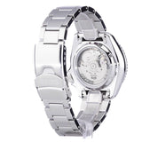 Seiko 5 Sports Automatic Black Dial Silver Steel Strap Watch For Men - SRPD57K1 Authentic Buy Shop Now