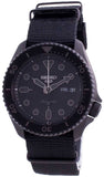 Seiko 5 Sports Automatic Black Dial Black NATO Strap Watch For Men - SRPD79K1 Authentic Buy Shop Now