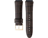 Guess Rigor Analog Brown Dial Brown Leather Strap Watch For Men - W0040G3 Authentic Buy Shop Now