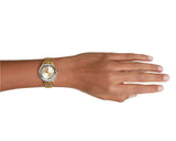 Swarovski Octea Nova Analog Gold Dial Gold Mesh Strap Watch for Women - 5649993 Authentic Buy Shop Now