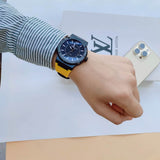 Salvatore Ferragamo F-80 Classic Black Dial Yellow Rubber Strap Watch for Men - SFHY01522 Authentic Buy Shop Now