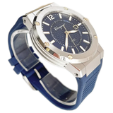 Salvatore Ferragamo F-80 Blue Dial Blue Rubber Strap Watch For Men - SFHY01022 Authentic Buy Shop Now